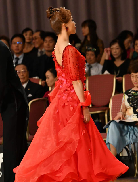 赤スタンダードドレス